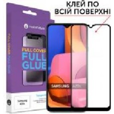 Защитное стекло MakeFuture Full Cover Full Glue для Samsung A20s (MGF-SA20S)