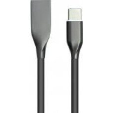 Кабель PowerPlant Lightning – USB 2 м черный (CA911806)