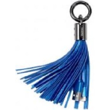 Кабель Remax Lightning – USB 0,2 м синий (RC-053I-BLUE) Tassels