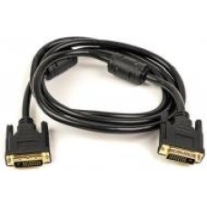 Кабель PowerPlant DVI-D — DVI-D 1.5 м черный