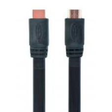 Кабель Cablexpert HDMI 3 м черный (CC-HDMI4F-10) HDMI V.2.0, плоский, с позолоченными коннекторами