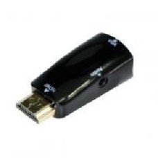 Адаптер Cablexpert черный (A-HDMI-VGA-02) преобразователь HDMI в VGA и стерео-аудио