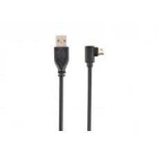 Кабель Cablexpert 1,8 м черный (CCB-USB2-AMmDM90-6) USB2.0 A-папа/Micro USB