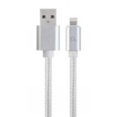 Кабель Cablexpert 1,8 м серебряный (CCB-mUSB2B-AMLM-6-S) USB 2.0 A-папа/Lightning