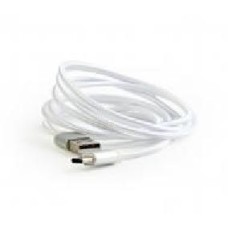 Кабель Cablexpert 1,8 м серебряный (CCB-mUSB2B-AMCM-6-S) USB2.0, A-папа/Type-C с металлическими разъемами