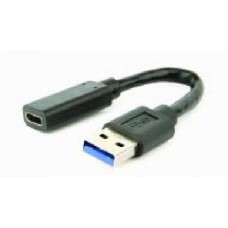 Переходник Cablexpert черный (A-USB3-AMCF-01) USB3.0 Type-C (USB-вилка/C-розетка)