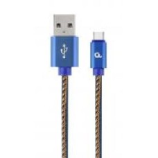 Кабель Cablexpert 2 м синий (CC-USB2J-AMCM-2M-BL) USB 2.0 A-папа/C-папа