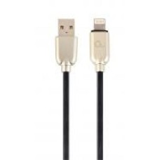 Кабель Cablexpert Lightning – USB 1 м черный (CC-USB2R-AMLM-1M) USB 2.0 А-папа/Lightning