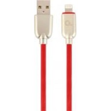 Кабель Cablexpert Lightning – USB 1 м красный (CC-USB2R-AMLM-1M-R) USB 2.0 А-папа/Lightning