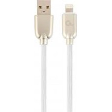 Кабель Cablexpert Lightning – USB 2 м белый (CC-USB2R-AMLM-2M-W) USB 2.0 А-папа/Lightning