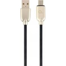 Кабель Cablexpert USB – microUSB 2 м черный (CC-USB2R-AMmBM-2M) USB 2.0 A-папа/Micro B-папа