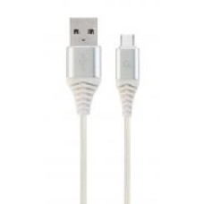 Кабель Cablexpert для смартфона 1 м (CC-USB2B-AMCM-1M-BW2) USB 2.0 A-папа/Type-C папа