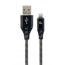 Кабель Cablexpert Lightning – USB 1 м черный (CC-USB2B-AMLM-1M-BW) USB 2.0 А-папа/Lightning