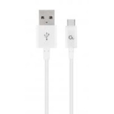 Кабель Cablexpert 1 м (CC-USB2P-AMCM-1M-W) USB 2.0 A-папа/C-папа