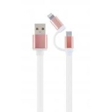 Кабель Cablexpert 1 м (CC-USB2-AM8PmB-1M-PK) USB 2.0 BM-папа/Lightning/Micro