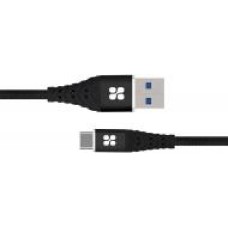 Кабель Promate NerveLink-C USB — Type-C 1,2 м черный (nervelink-c.black)