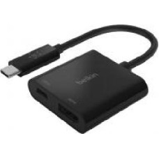 Адаптер Belkin USB Type-C – HDMI черный (AVC002BTBK) USB-C - HDMI 60W PD, black