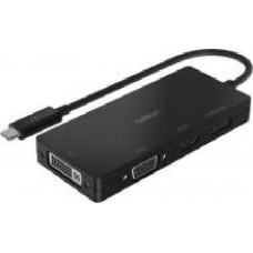 Адаптер Belkin черный (AVC003BTBK) USB-C - HDMI + VGA + DVI + DisplayPort