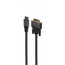 Кабель Cablexpert CC-HDMI-DVI-4K-6 HDMI на DVI, 18+1pin 4K 1,8 м (CC-HDMI-DVI-4K-6)