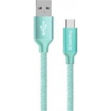 Кабель ColorWay USB - Type-C 2.1А 1 м мятный