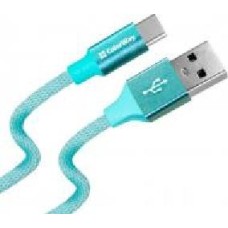 Кабель ColorWay USB - Type-C 2.4А 2 м мятный