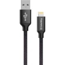 Кабель ColorWay USB - Apple Lightning 2.1А 1 м черный