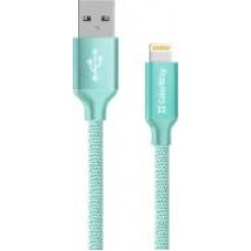 Кабель ColorWay USB - Apple Lightning 2.1А 1 м мятный