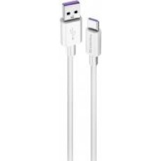 Кабель ColorWay USB - Type-C (Fast Charging) 5.0 А 1 м белый