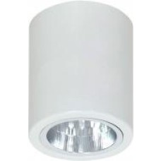 Светильник точечный Luminex Downlight round 60 Вт E27 белый 7234