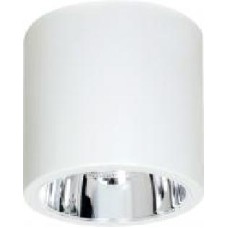 Светильник точечный Luminex Downlight round 60 Вт E27 белый 7242