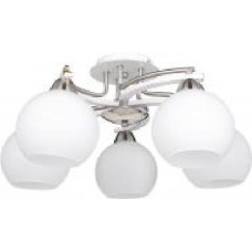 Люстра потолочная Victoria Lighting 5xE27 белый Sirius/PL5