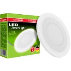 Светильник точечный Eurolamp 6 Вт 4000 К белый LED-DLR-6/4(white)