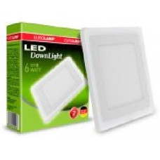 Светильник точечный Eurolamp LED-DLS-6/4 (white) 6 Вт 4000 К белый