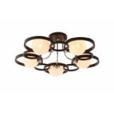 Люстра потолочная Victoria Lighting Damask/PL5 5x40 Вт E14 венге