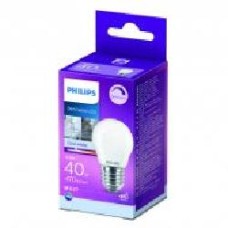 Лампа светодиодная Philips FIL DIM P45 4,5 Вт E27 4000 К 220 В прозрачная 929002430366