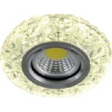 Светильник точечный Blitz BL 387S3 с LED-подсветкой 3 Вт 4000 K MR16 35 Вт G5.3 хром