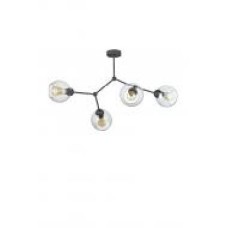 Люстра потолочная TK Lighting Fairy 4x60 Вт E27 черный/графит 2730