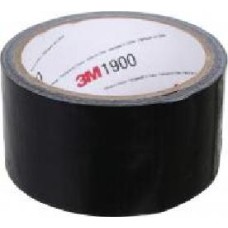 Лента клейкая 3M Duct Tape 1900 черная 50 мм 10 м