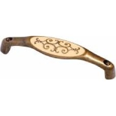 Мебельная ручка скоба Bosetti Marella 128 мм 31380 золотой