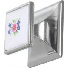 Мебельная ручка кнопка DC K-302 G2/01 W 13 мм DC хром