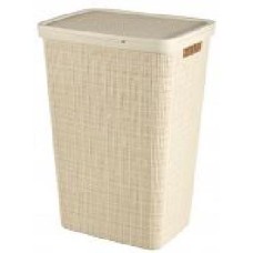 Корзина для хранения пластиковая Curver 245976 Jute 58 л кремовый 600x430x340 мм