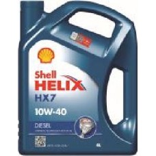 Моторное масло SHELL Helix Diesel HX7 10W-40 4 л (ТОВ-У001592)