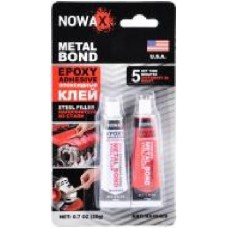 Клей эпоксидный Nowax METAL BOND сталь 20 г