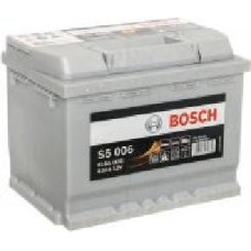 Аккумулятор автомобильный Bosch 6СТ-63 (S5 006) 63Ah 610A 12V «+' слева (0092S50060)