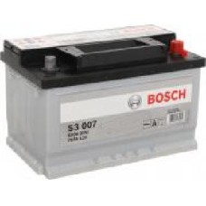 Аккумулятор автомобильный Bosch 6СТ-70 (S3 007) 70А 12 B «+' справа