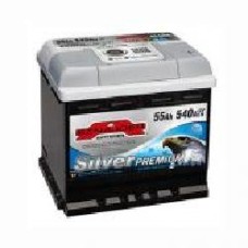 Аккумулятор автомобильный SZNAJDER SILVER 55Ah 540A 12V «+' справа