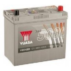 Аккумулятор автомобильный Yuasa Silver High Performance Battery 50А 12 B YBX5053 «+' справа