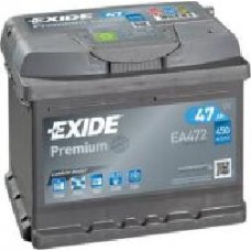 Аккумулятор автомобильный EXIDE Premium EA472 47Ah 450A 12V «+' справа (EA472)