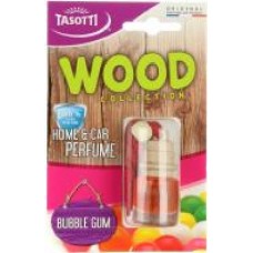 Ароматизатор подвесной Tasotti Wood bubble gum