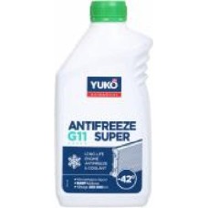 Антифриз YUKO Antifreeze Super G11 - 42 1 л 1 кг зеленый